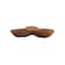 Hello Honey® Natural Modern Acacia Wood Appetizer Bowl with 3 Compartments